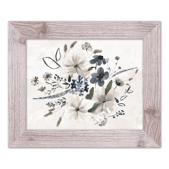 Tranquil Flowers Western Framed Print